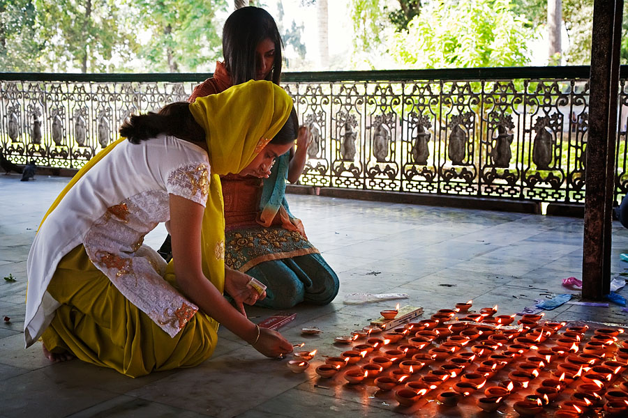  Worship at the Sivadol temple at Siva sagar   Assam